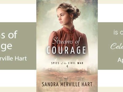 Streams of Courage by Sandra Merville Hart on tour with Celebrate Lit